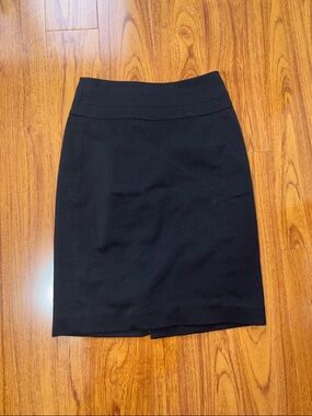 Classic Black Pencil Skirt